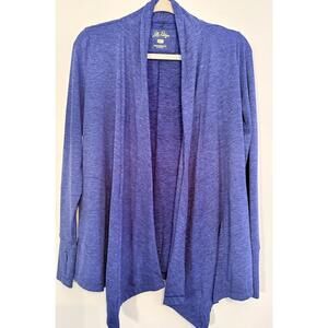 Lilly Pulitzer Nevis Wrap Cardigan SPF 50 Blue XXS
